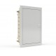 Plastic enclosure w/ metal doors, IP40, 2 rows