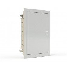 Plastic enclosure w/ metal doors, IP40, 2 rows