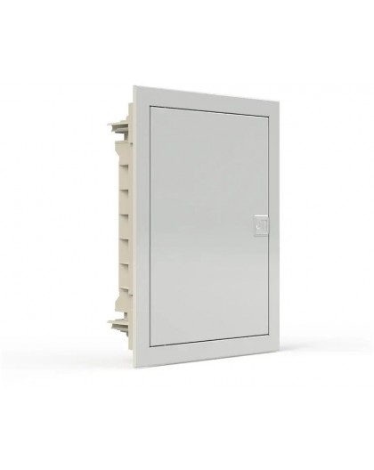 Plastic enclosure w/ metal doors, IP40, 2 rows