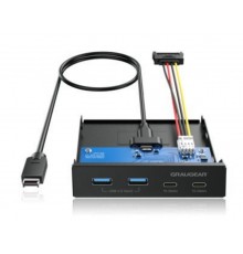 GRAUGEAR G-MP02 computer case part Universal Front panel