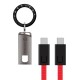 Tactical OODA Loop USB-C/USB-C Cable / red