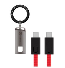 Tactical OODA Loop USB-C/USB-C Cable / red