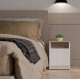 GALAX 30/1D WHITE/ARTISAN BEDSIDE TABLE