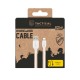 Tactical Stitch Thread USB-A/Lightning Cable 0.3m / white