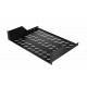 Equip Fixed Shelf 19', 2U, 800MM, Black