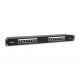 Equip 16-Port Cat.6 Shielded Patch Panel, Black
