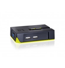 LevelOne 2-Port USB VGA KVM Switch