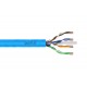 Digitus CAT 6A U/UTP data cable - installation cable, 100 m paper box, simplex, Dca