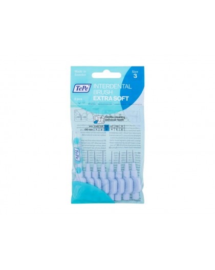 TePe Extra Soft Interdental Brush 8pc / 0,6 mm