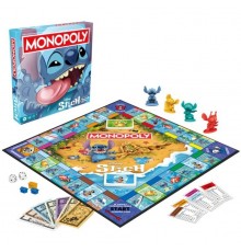 Monopoly Stitch Lautapeli, ENG