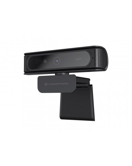 Conceptronic AMDIS09B 1080p Windows Hello Face Recognition Webcam