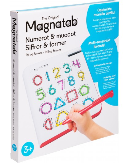 Magnatab - Numerot ja muodot