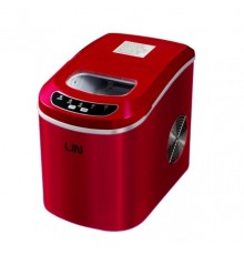 Portable ice cube maker LIN ICE PRO-R12 red