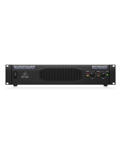 Behringer EP2000 audio amplifier Performance/stage Black