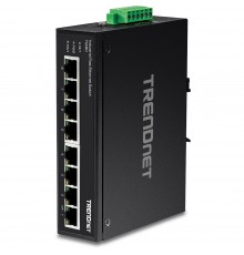 Trendnet TI-E80 network switch Unmanaged Fast Ethernet (10/100) Black