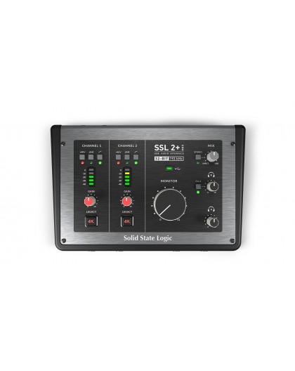 Solid State Logic SSL2+ MKII - Interfaz de audio USB-C 2x2