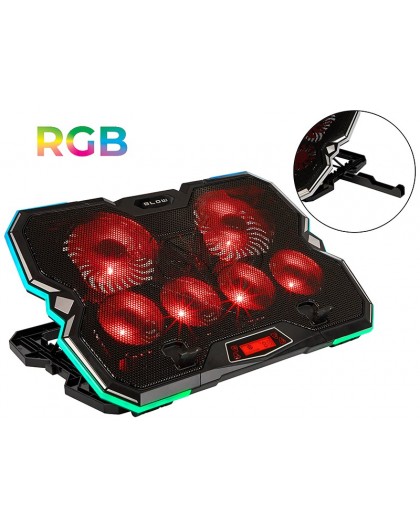 6 FAN VORTEX RGB Laptop Cooling Pad