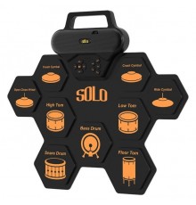 NN SOLO roll-up electronic drum set USB-C MP3