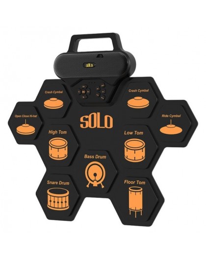 NN SOLO roll-up electronic drum set USB-C MP3