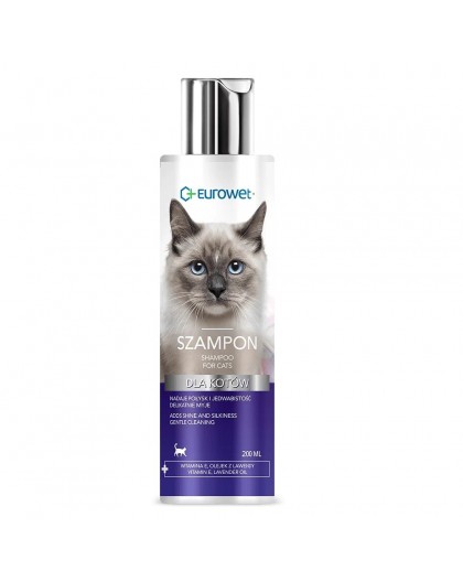 EUROWET Cat - shampoo for cats - 200ml