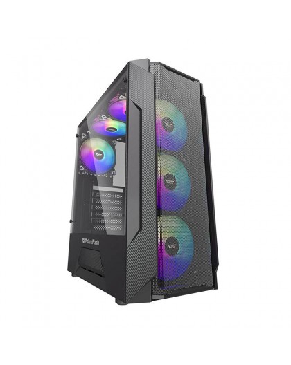 Darkflash LEO computer case (black)