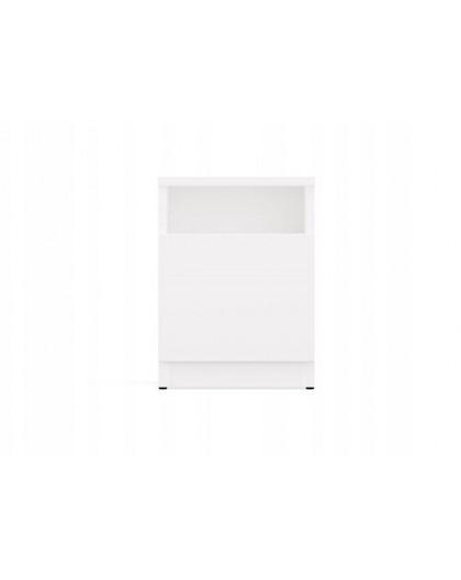 GALAX 30/1D WHITE BEDSIDE TABLE
