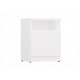 GALAX 30/1D WHITE BEDSIDE TABLE