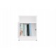 GALAX 30/1D WHITE BEDSIDE TABLE