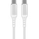 Fuj:tech USB-C to USB-C Cable, 1m, White