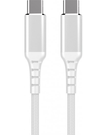 Fuj:tech USB-C to USB-C Cable, 1m, White