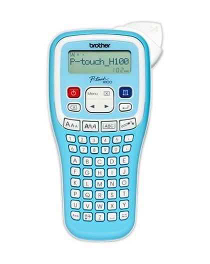 Brother PT-H100 label printer, blue