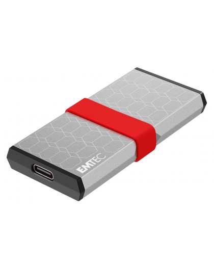 Emtec X205 Mini 256 GB USB Type-C USB 3.2 Gen 2x2 Silver