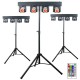 LIGHT4ME MT BAR 2 - lighting set, multi-effect