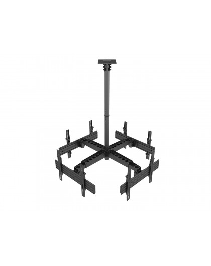Equip 32"-65" Ceiling Mount Quad Screen TV Bracket