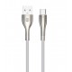 Forever Sleek Kabelis USB / USB-C 1.0 m / 3A