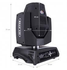 LIGHT4ME 7R BEAM 230W Moving Head Lighting