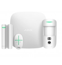 ALARM SECURITY STARTERKIT CAM/HDR WHITE 156253 AJAX