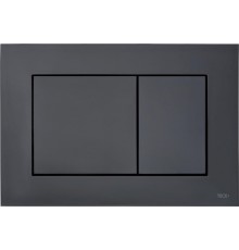 TECENOW TOILET PUSH PLATE MATTE BLACK