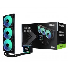 Asrock Challenger 360 Digital Processor Liquid cooling kit 12 cm Black