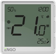 Temperature Regulator 230V, white, Smart, ZigBee
