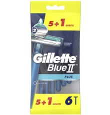 Gillette Blue II Razor 6pcs