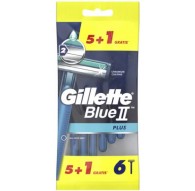 Gillette Blue II Razor 6pcs