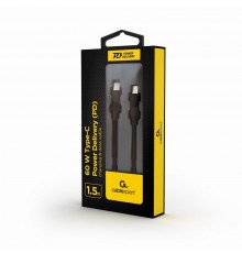 USB-C PD CABLE 1.5M/CC-USB2-CMCM60-1.5M GEMBIRD