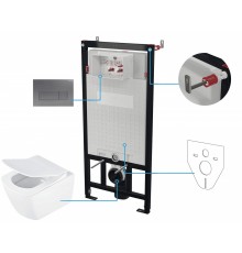 6-in-1 concealed toilet set