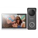 Hikvision DS-KIS313-P video intercom system 17.8 cm (7") Grey, White