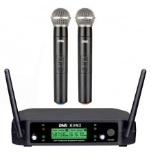 DNA KVM 2 Wireless Microphones Sound System