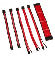Kolink Core Adept Braided Cable Extension Kit - Red