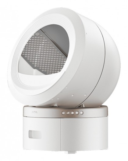 MOVA MeowBionic Cat Self-cleaning litter box White, Grey