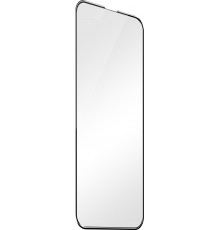 Wave Full Cover -screen protector, iPhone 15, black frame