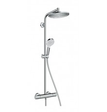 Hansgrohe Crometta S shower system 2 head(s) Wall Chrome